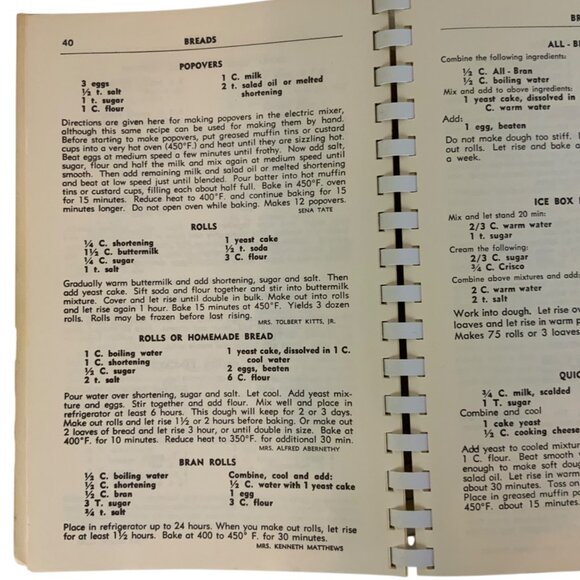 Smoky Mountain Magic Cookbook 1970 Junior Service League Johnson City TN Spiral - Picture 6 of 16